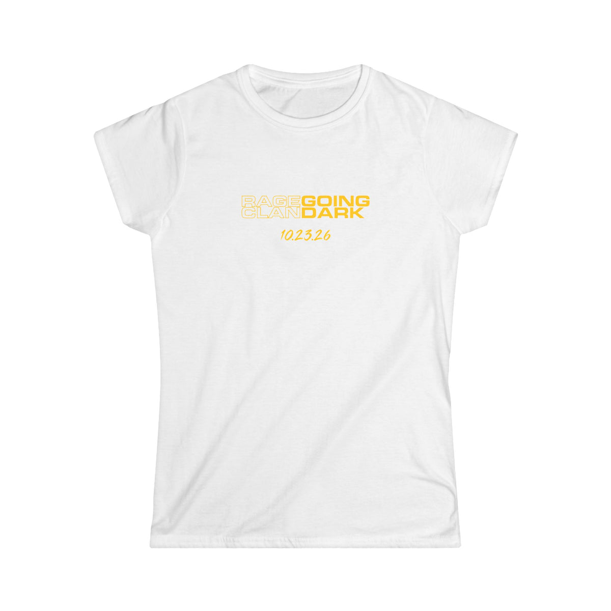 Rage Clan Going Dark Women's Softstyle Tee
