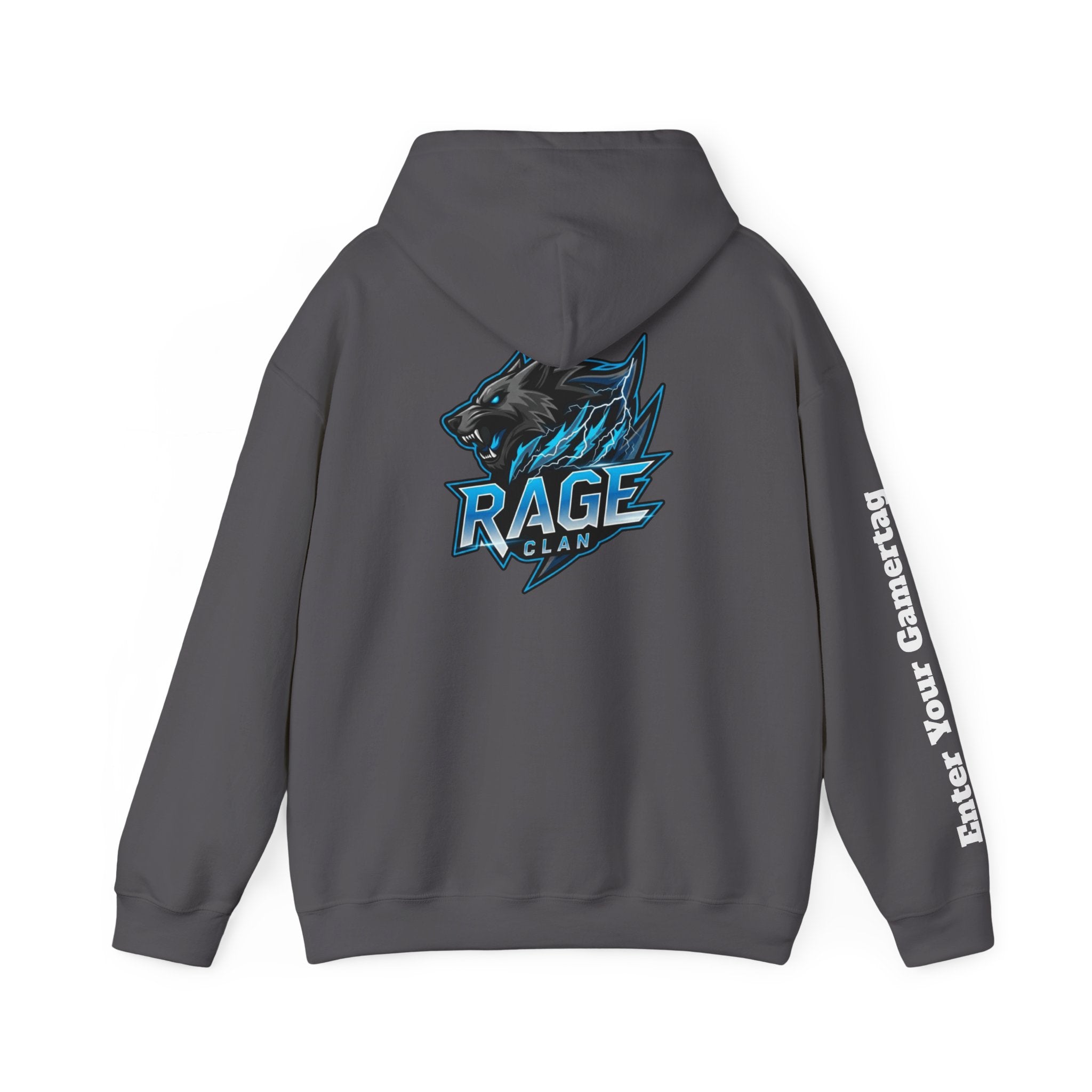 Rage Blue Personalized Hoodie
