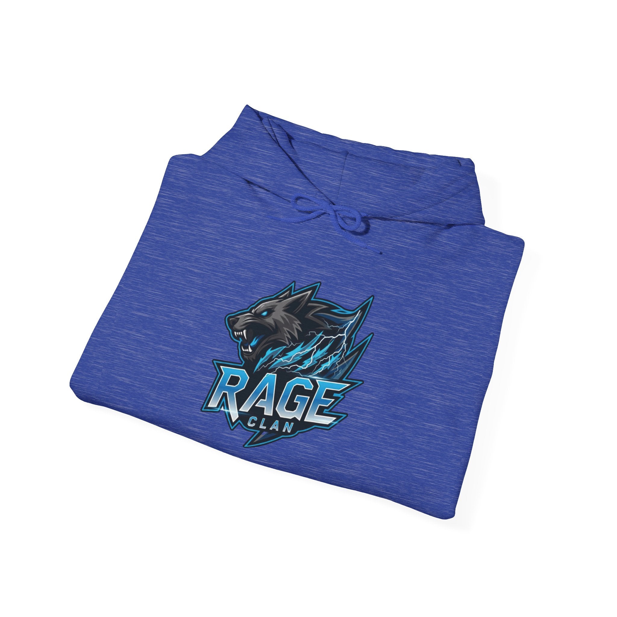 Rage Blue Logo Hoodie