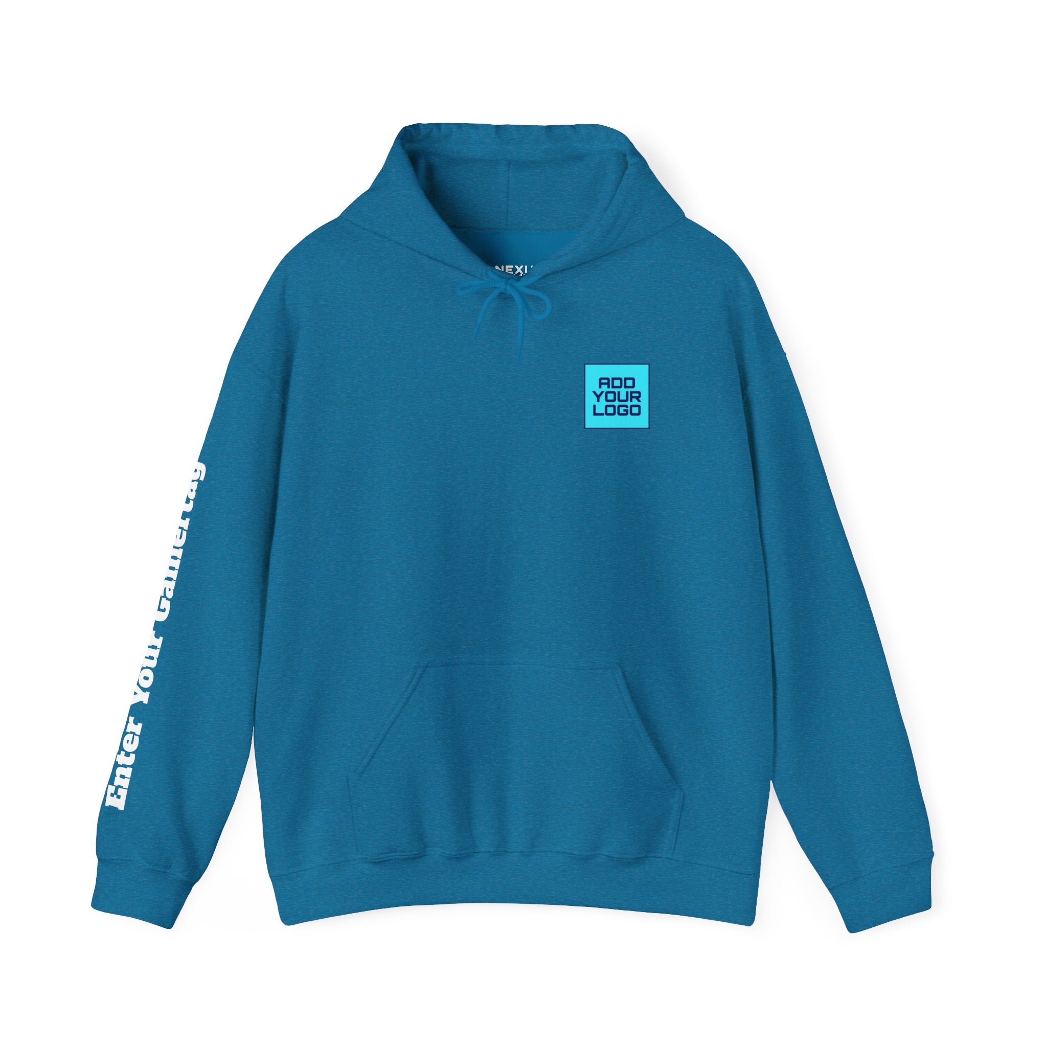 Rage Blue Personalized Hoodie