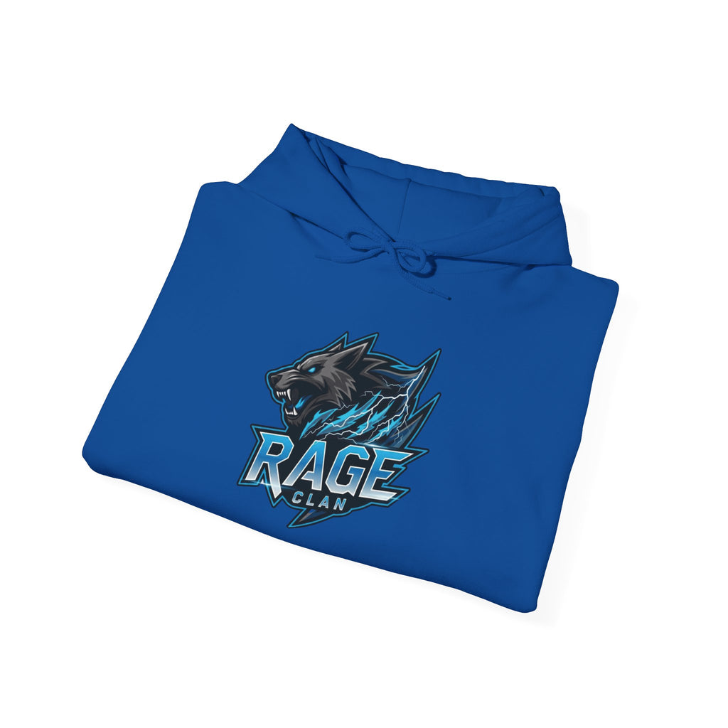 Rage Blue Logo Hoodie