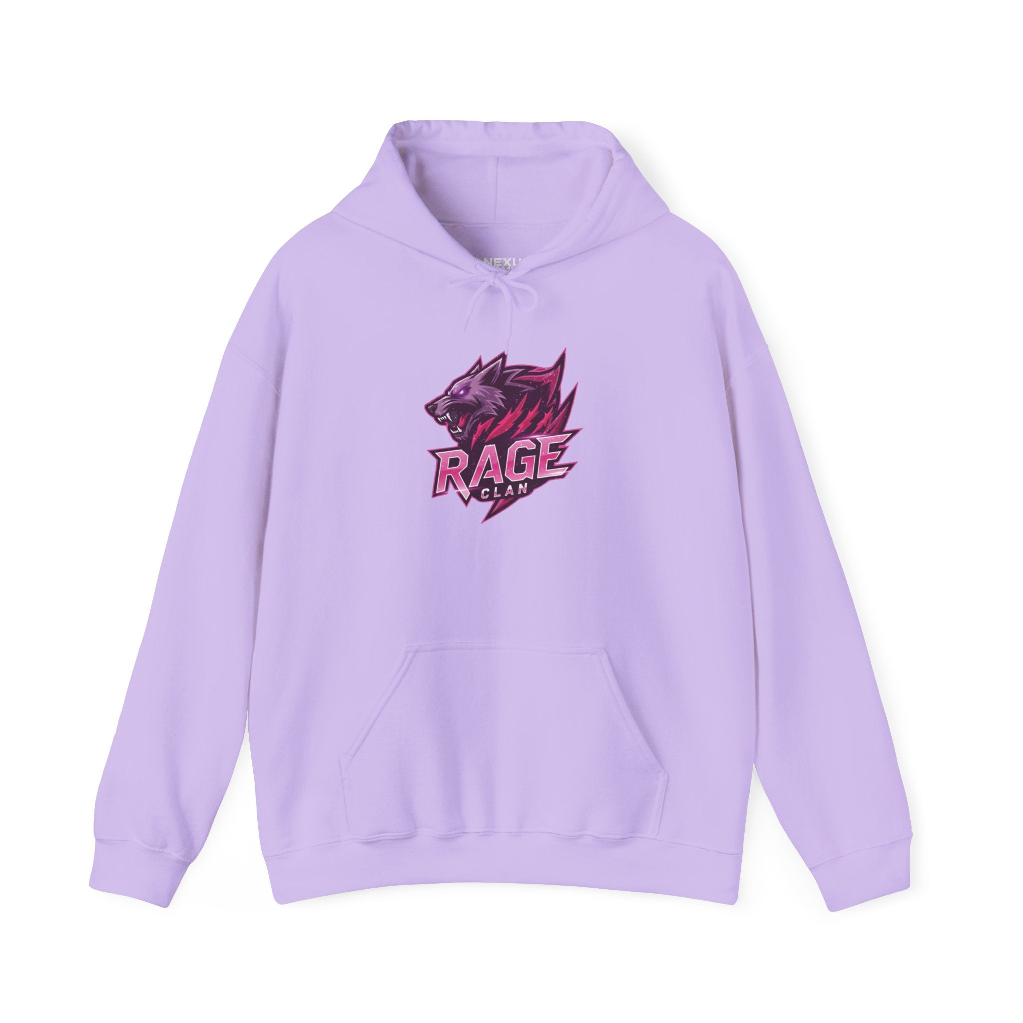 Rage Pink Logo Hoodie