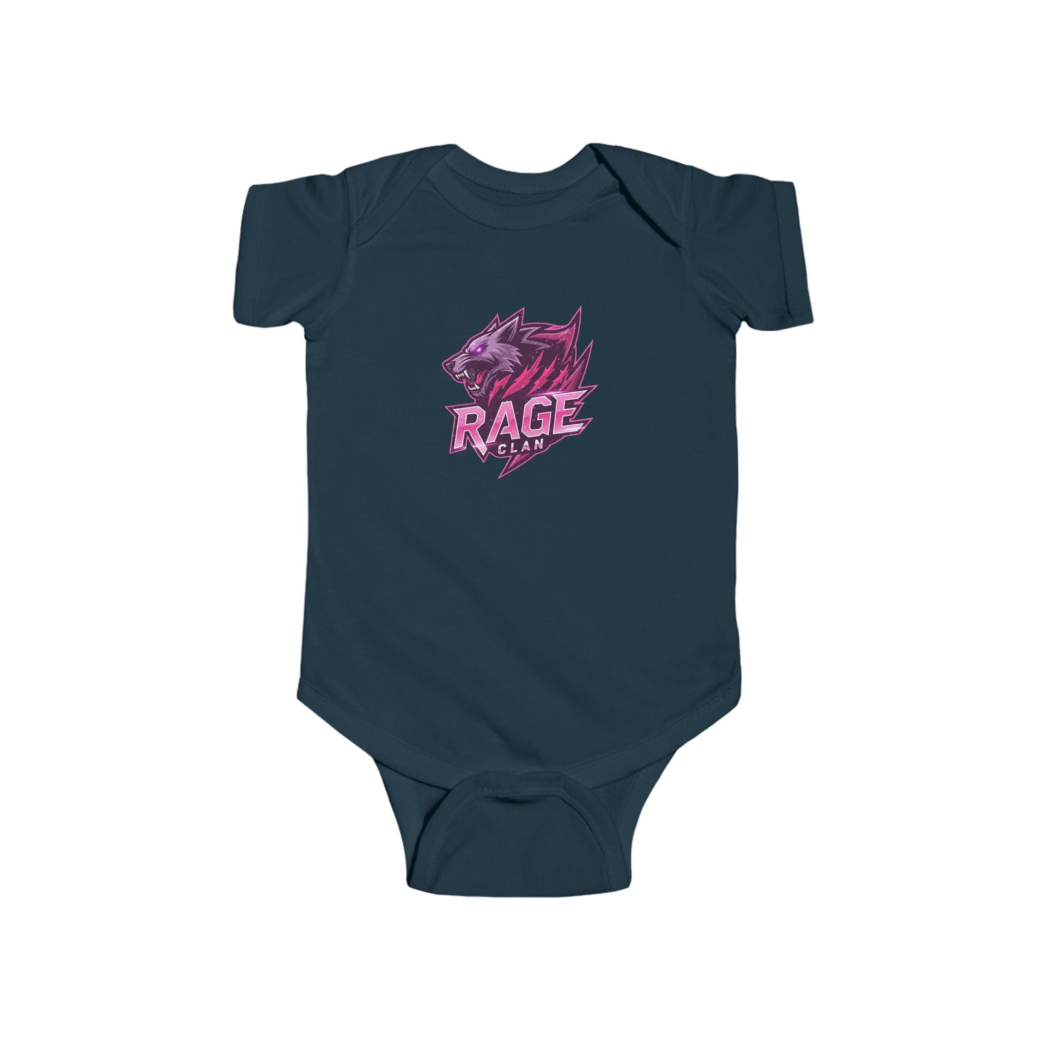 Rage Pink Logo Infant Bodysuit