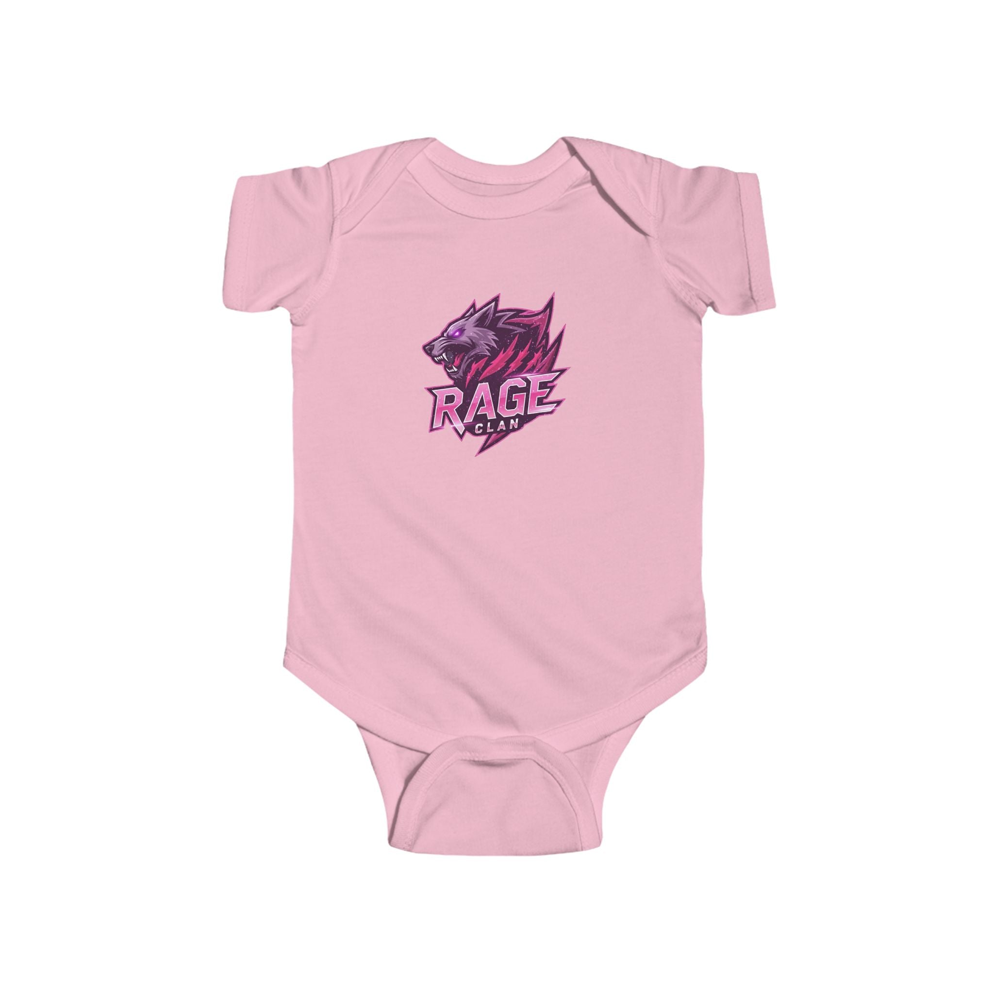 Rage Pink Logo Infant Bodysuit