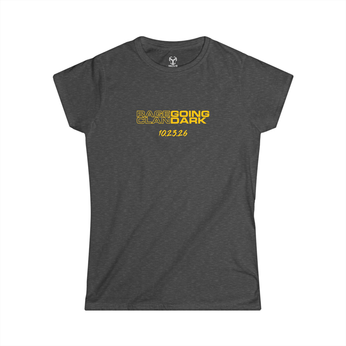 Rage Clan Going Dark Women's Softstyle Tee
