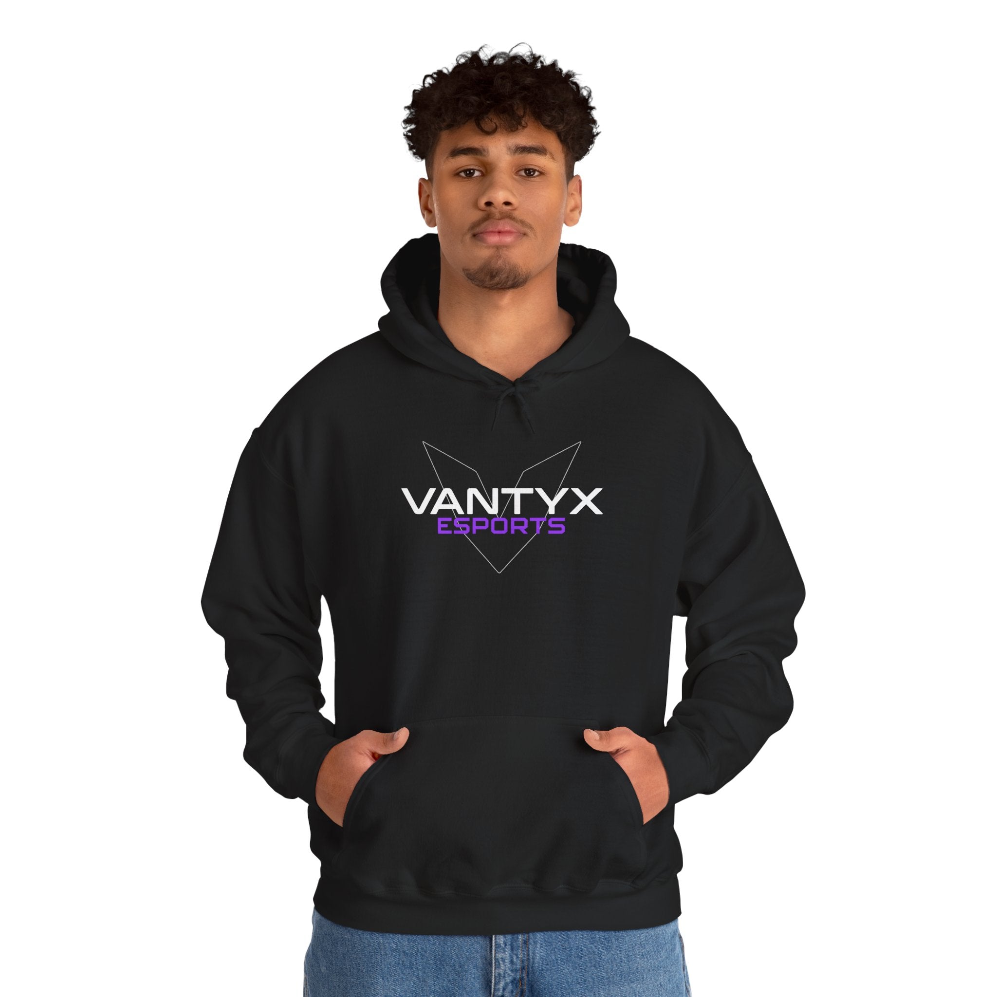 Vantyx Blackout Logo Hoodie