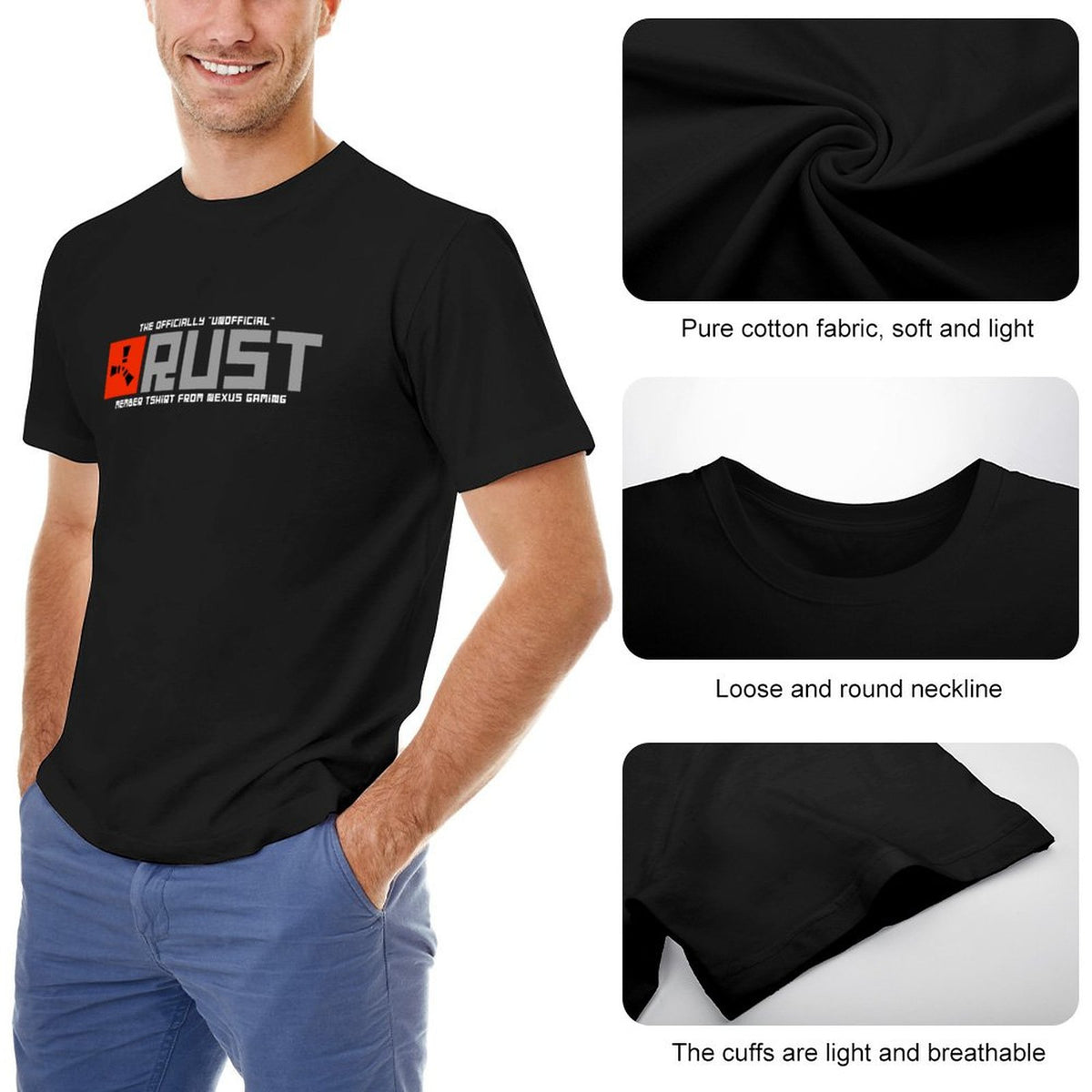 The Officially "Unofficial" Rust Member Men's Tee