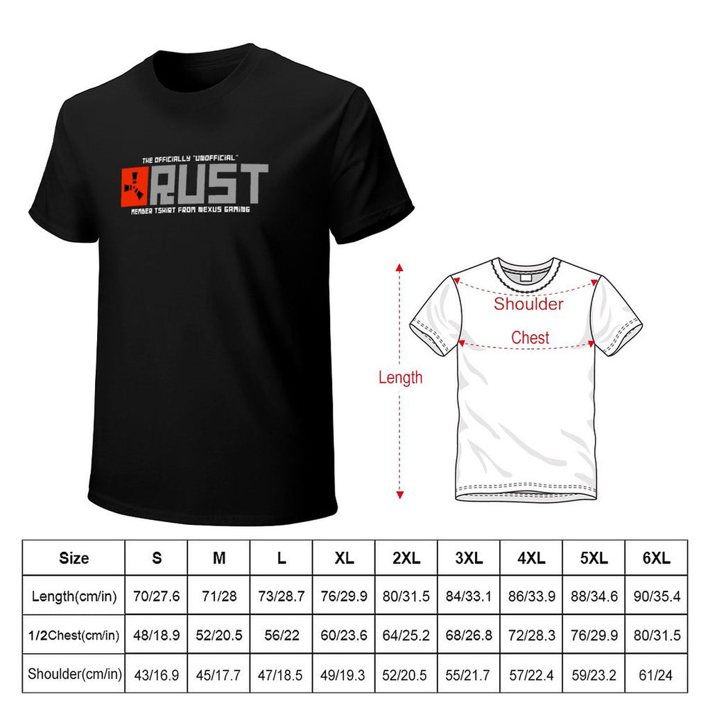 The Officially "Unofficial" Rust Member Men's Tee