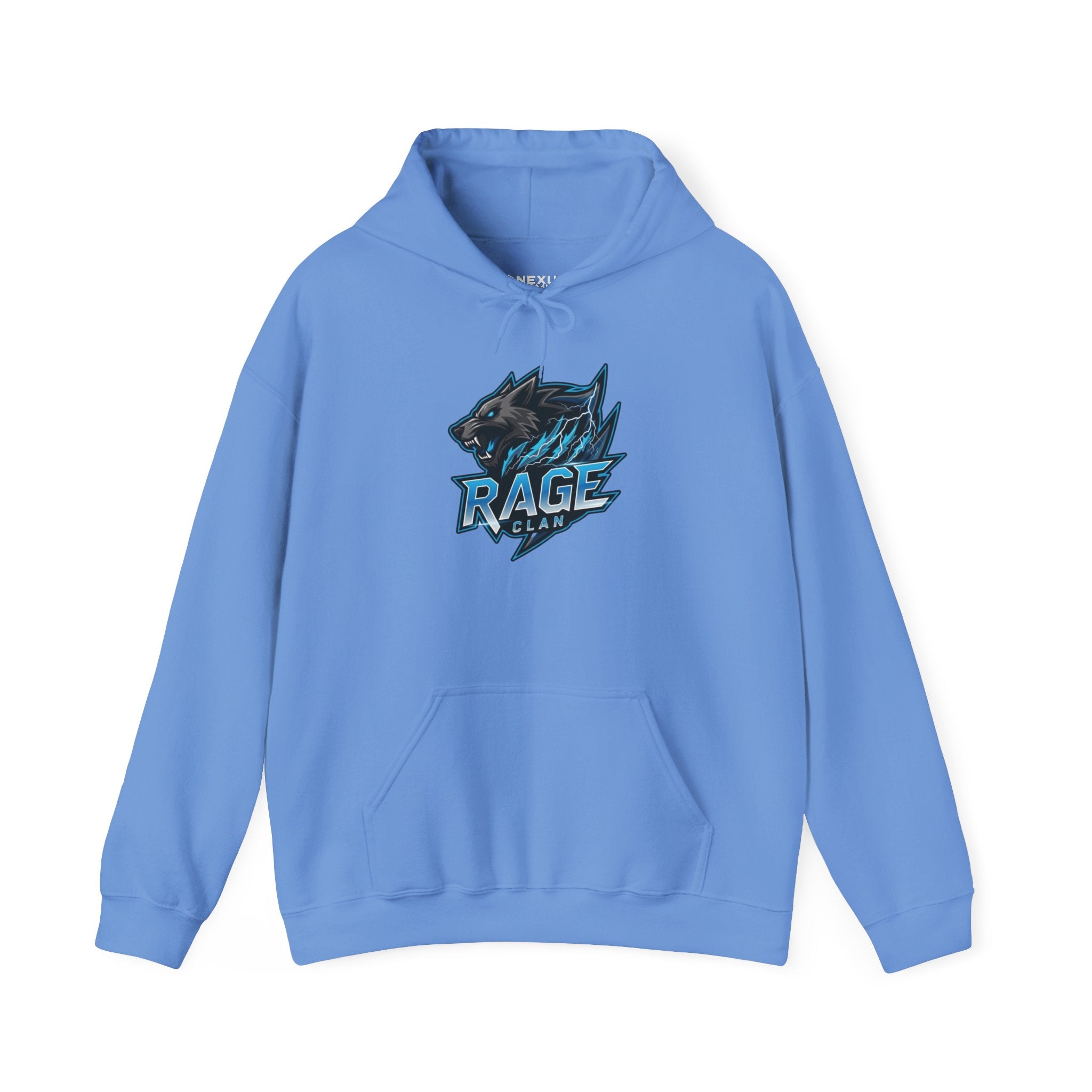 Rage Blue Logo Hoodie