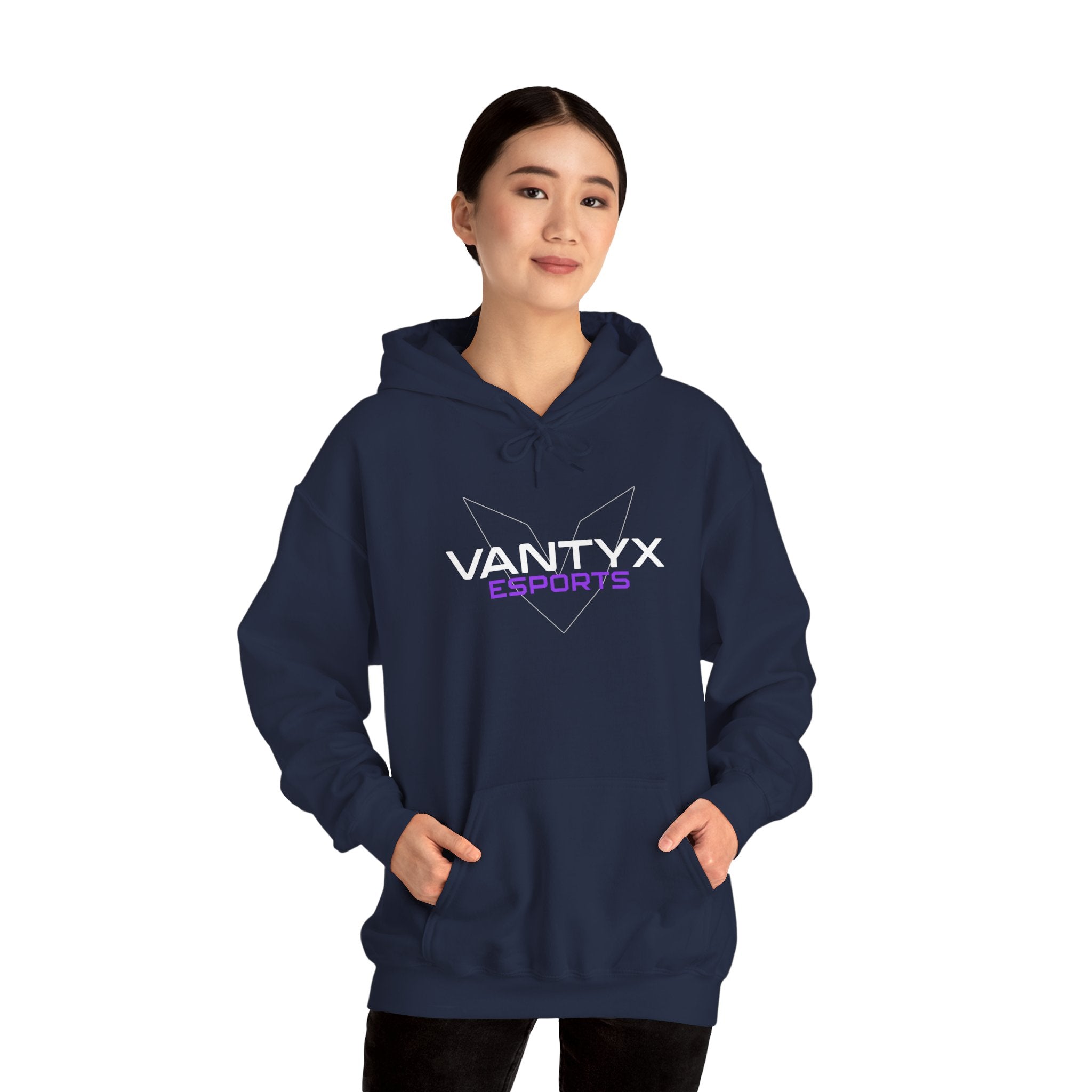 Vantyx Blackout Logo Hoodie