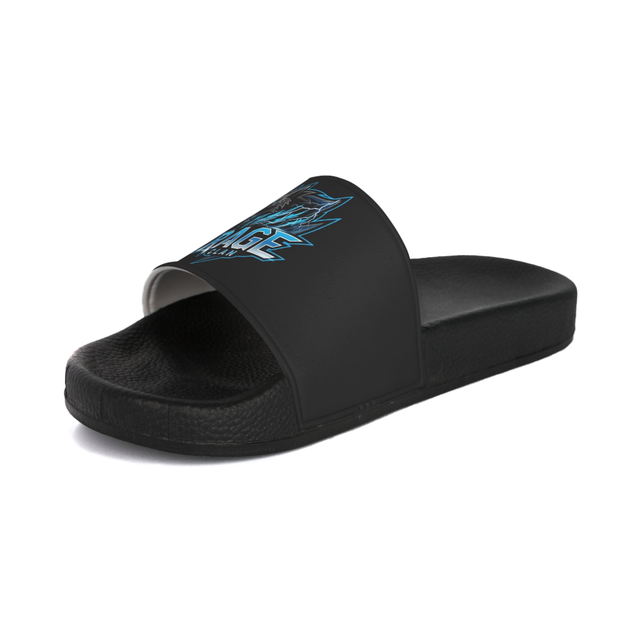 Built on Fire Powered by Rage - Men's Slide Sandals