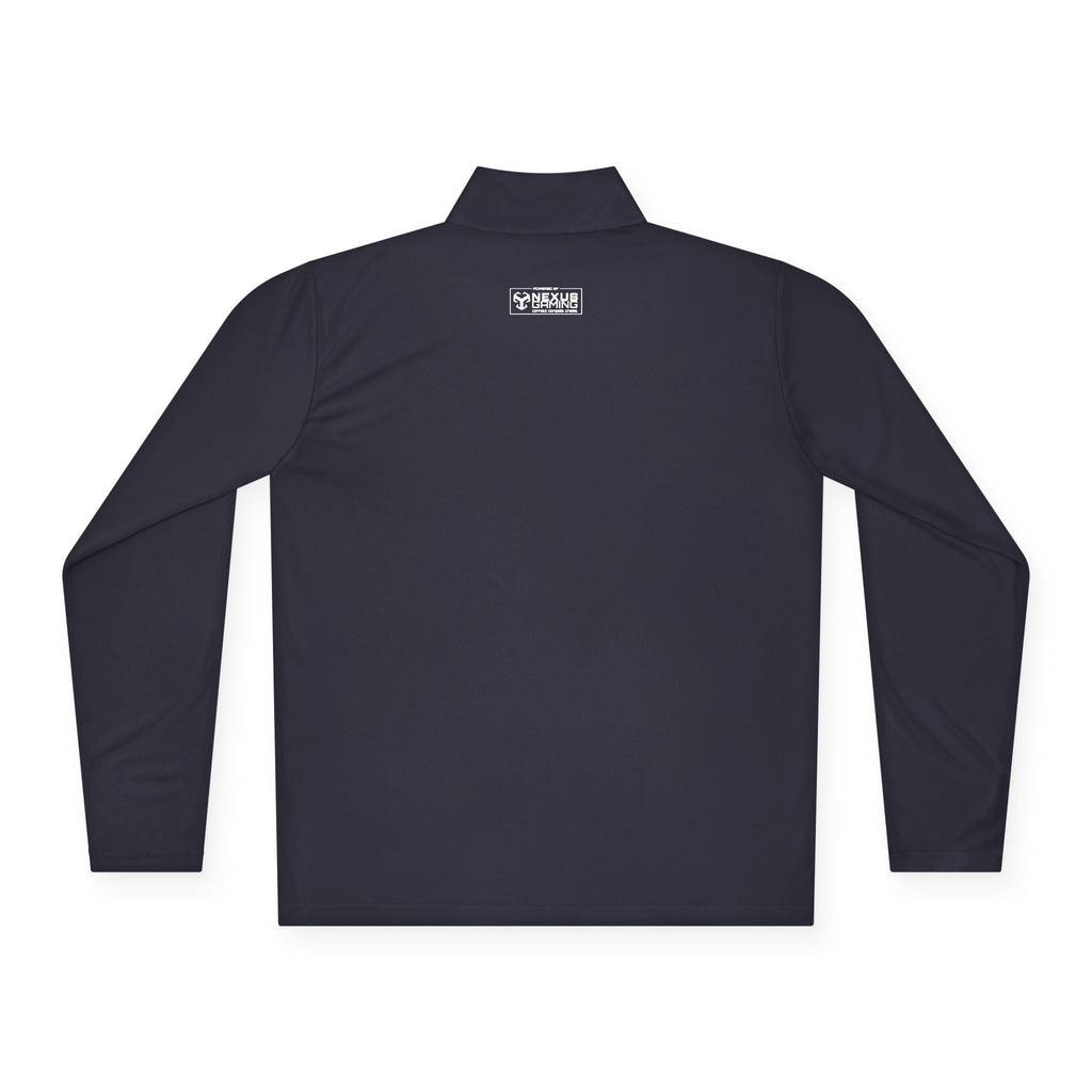 Rage Clan Pink Logo Quater-Zip Pullover