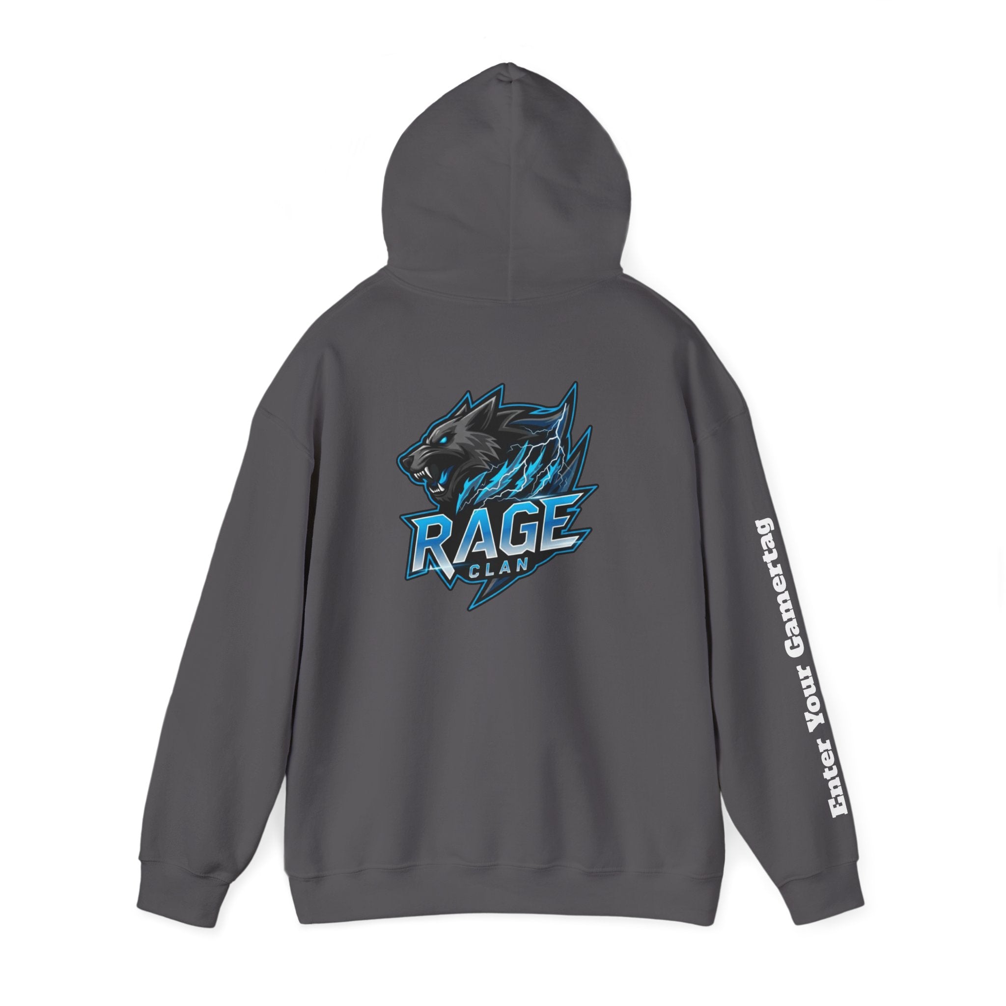 Rage Blue Personalized Hoodie