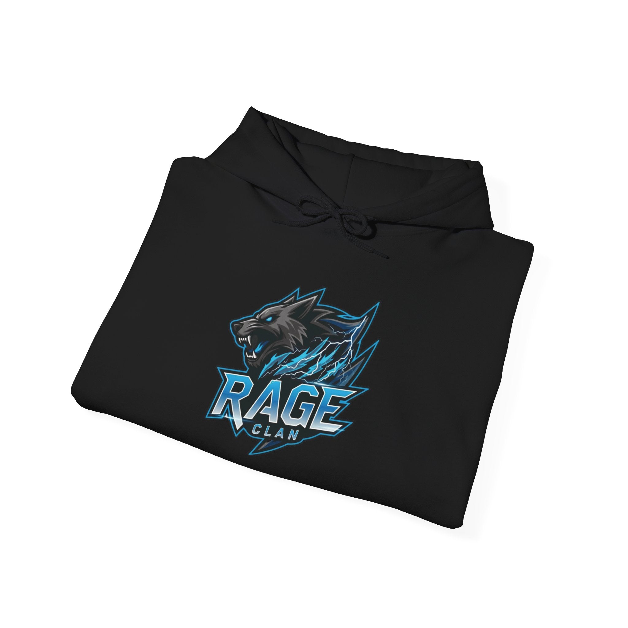 Rage Blue Logo Hoodie