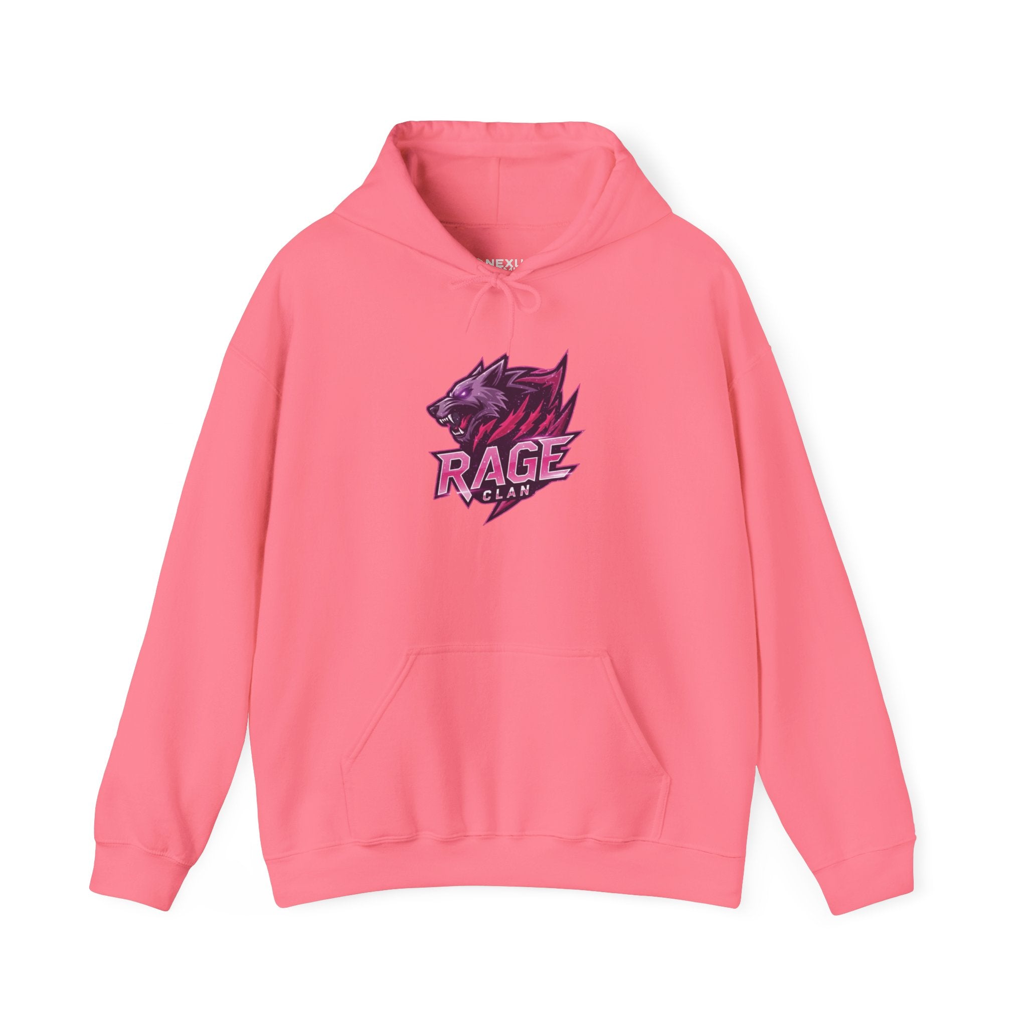 Rage Pink Logo Hoodie