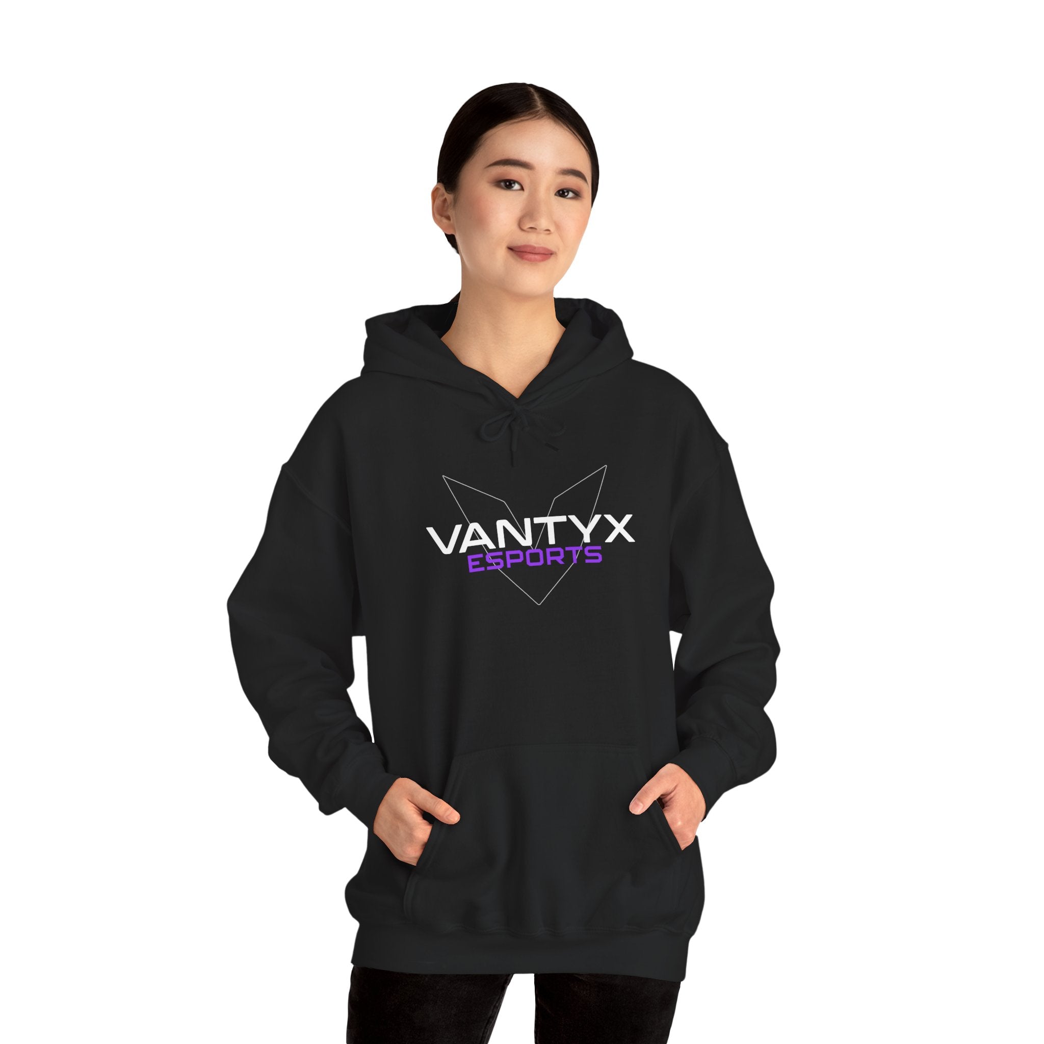 Vantyx Blackout Logo Hoodie