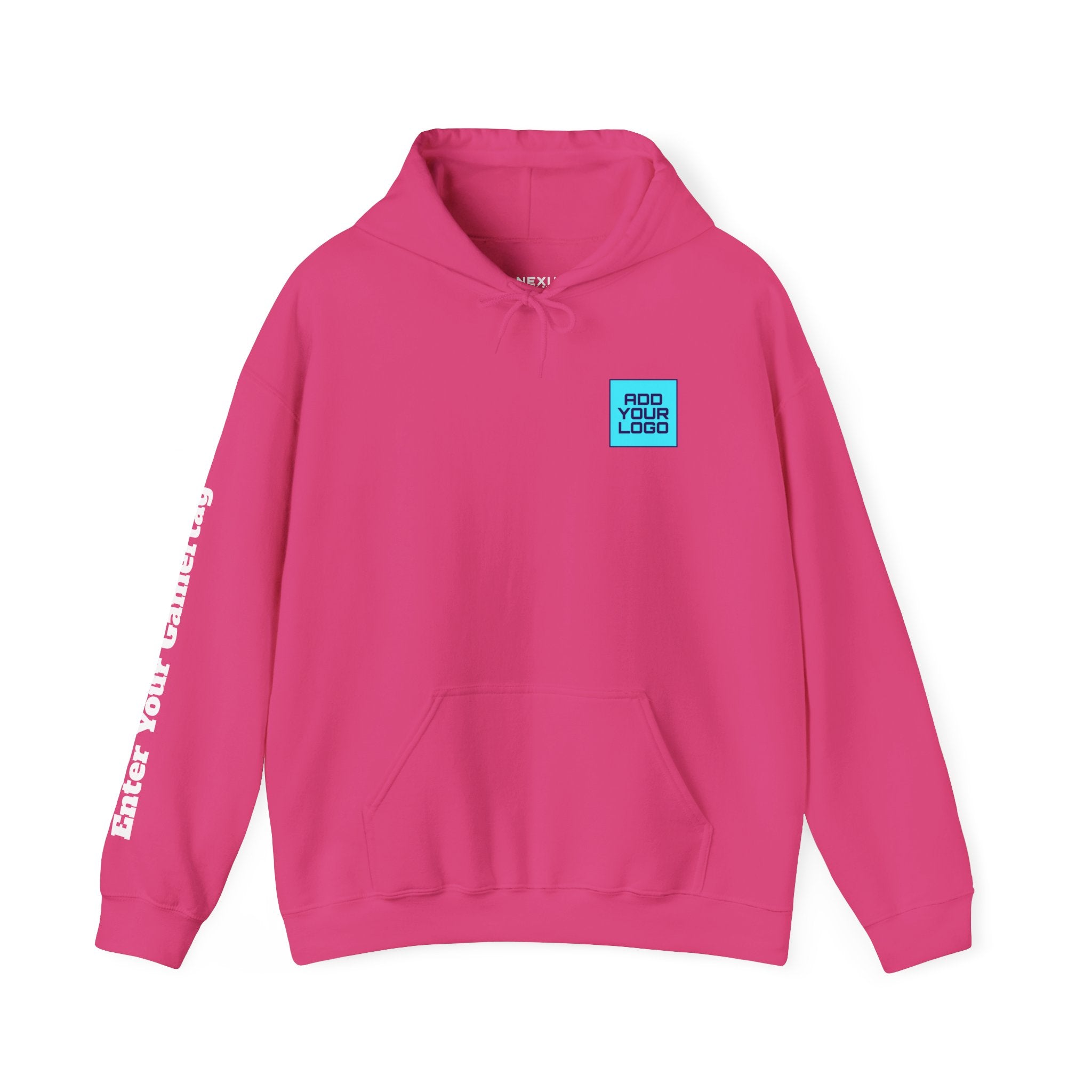 Rage Pink Personalized Hoodie