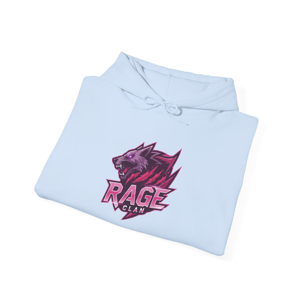 Rage Pink Logo Hoodie