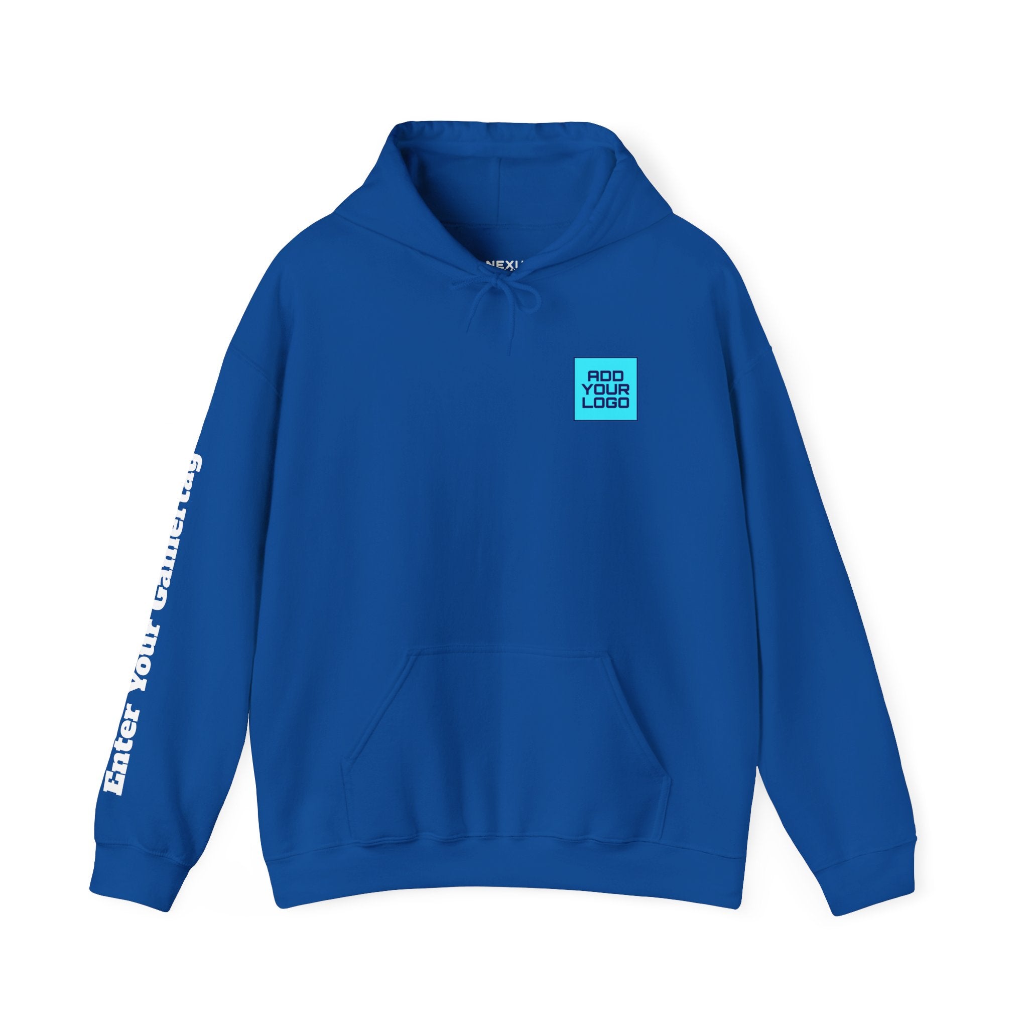 Rage Blue Personalized Hoodie