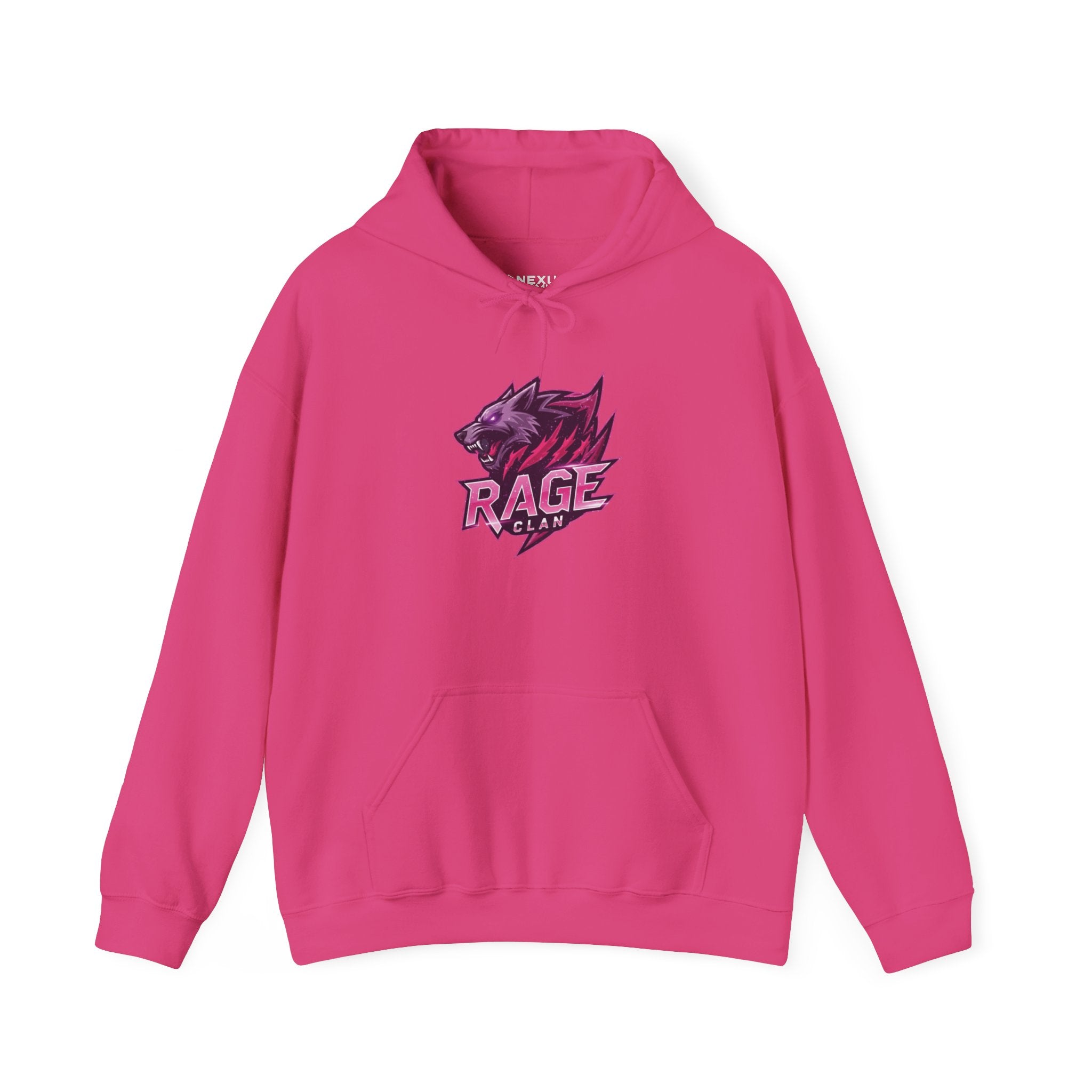 Rage Pink Logo Hoodie