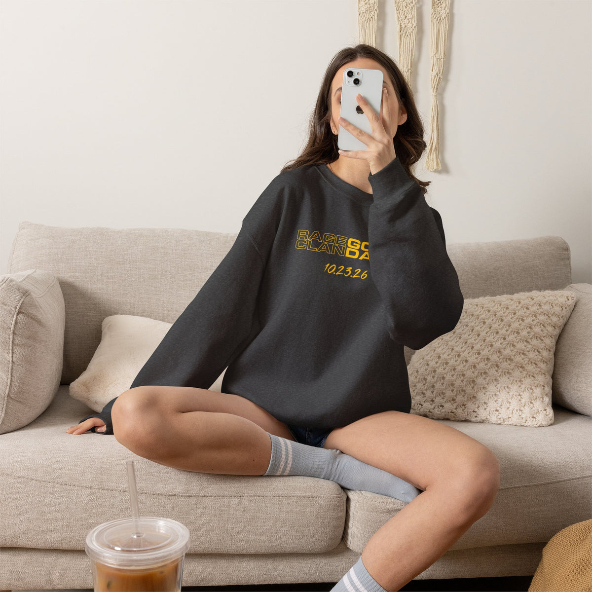 Rage Clan Going Dark Crewneck Sweatshirt
