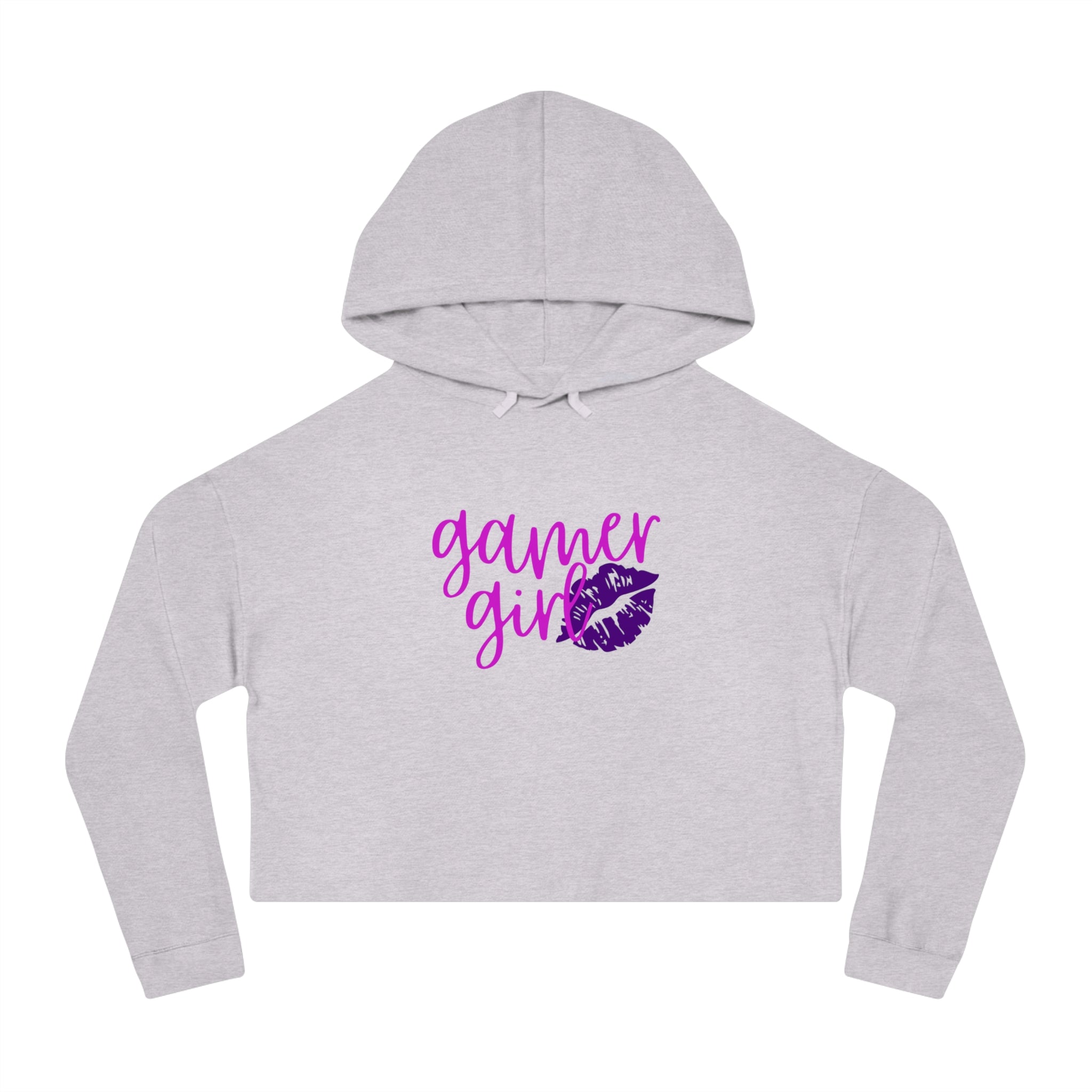 Gamer Girl Women’s Cropped Hooded Sweatshirt