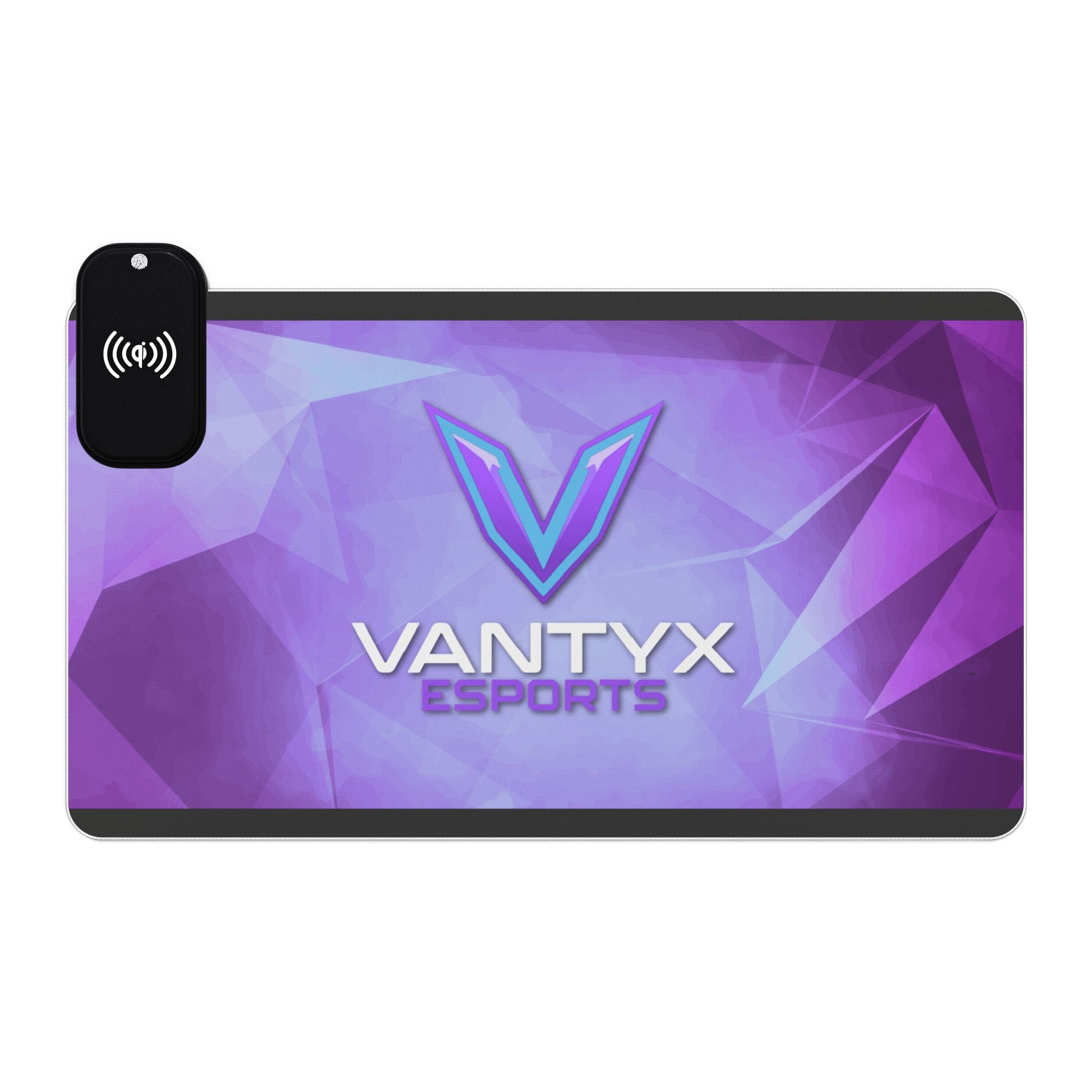 Vantyx LED RGB Gaming Mouse Pad with Wireless Charger